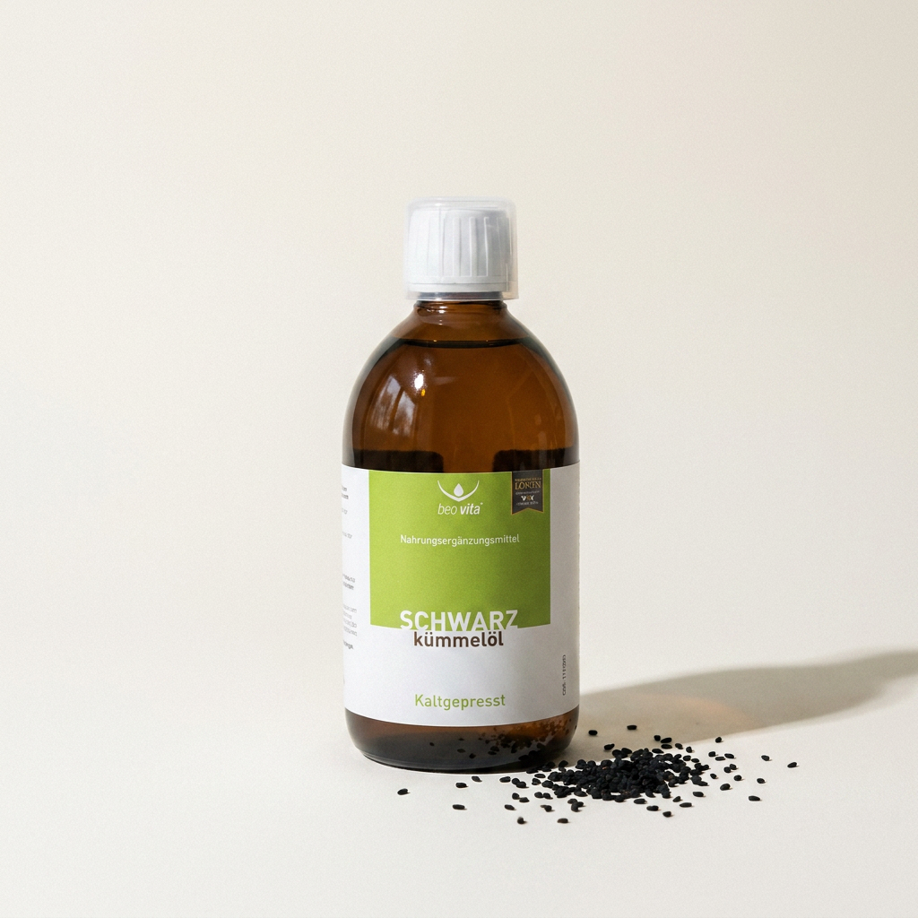 Ägyptisches Schwarzkümmelöl Flasche